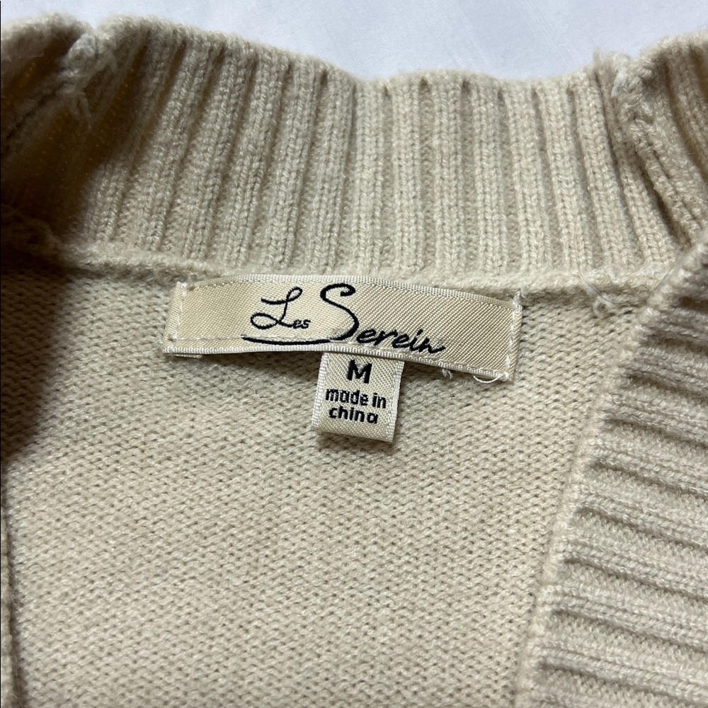 Les Serein sweater women’s size M - Picture 2 of 6